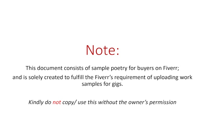 write original content for your creative writing project